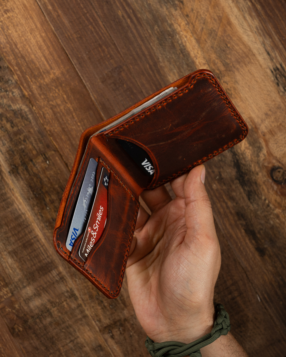 El Yapımı Deri Cüzdan – Bifold Premium | Özgün Tasarım