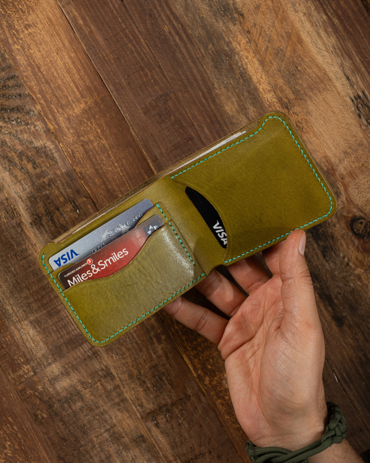 El Yapımı Deri Cüzdan – Bifold Premium | Özgün Tasarım