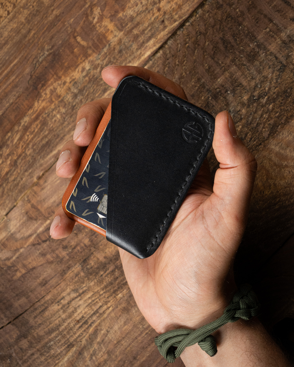 El Yapımı Bitkisel Deri Kartlık - Hyena Premium
