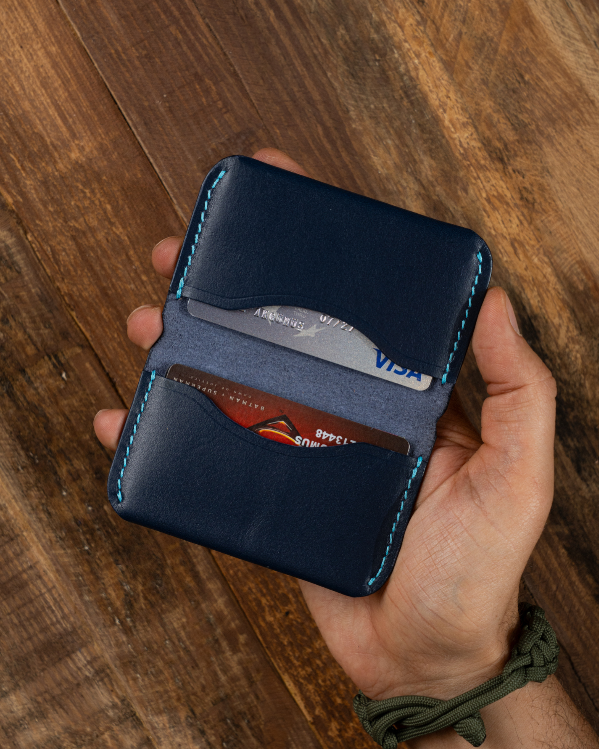İnce ve Minimal Deri Kartlık - Wings Mini | Signature