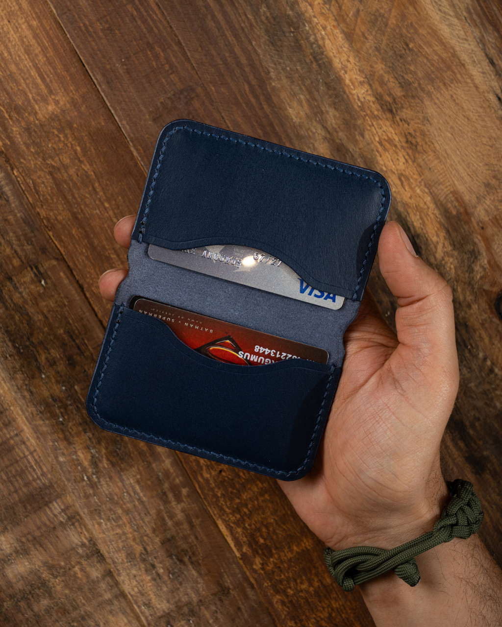 El Yapımı Premium Deri Kartlık - Wings | Signature