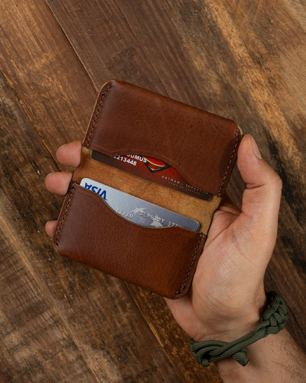 İnce ve Minimal Deri Kartlık - Wings Mini | Signature