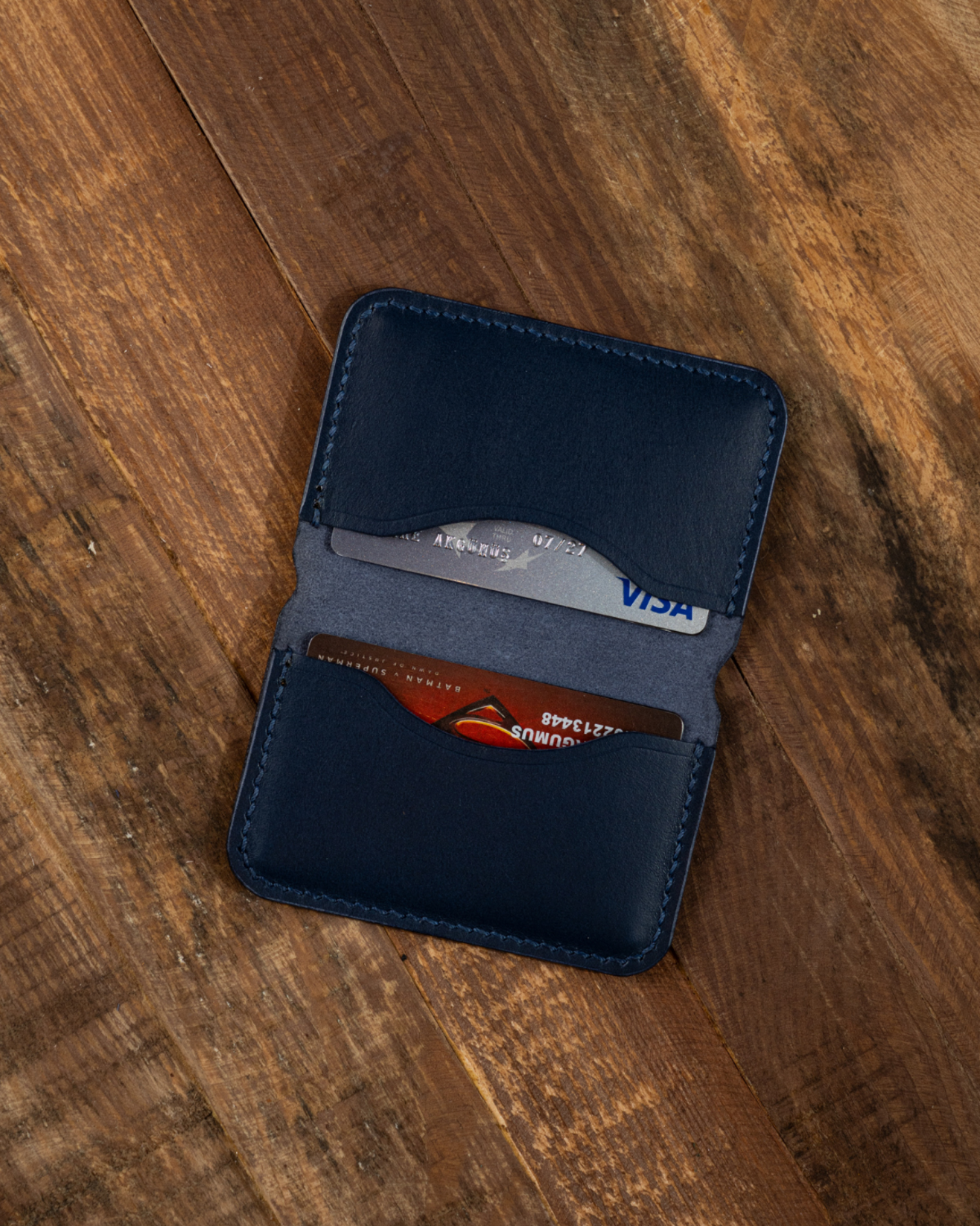 El Yapımı Premium Deri Kartlık - Wings | Signature