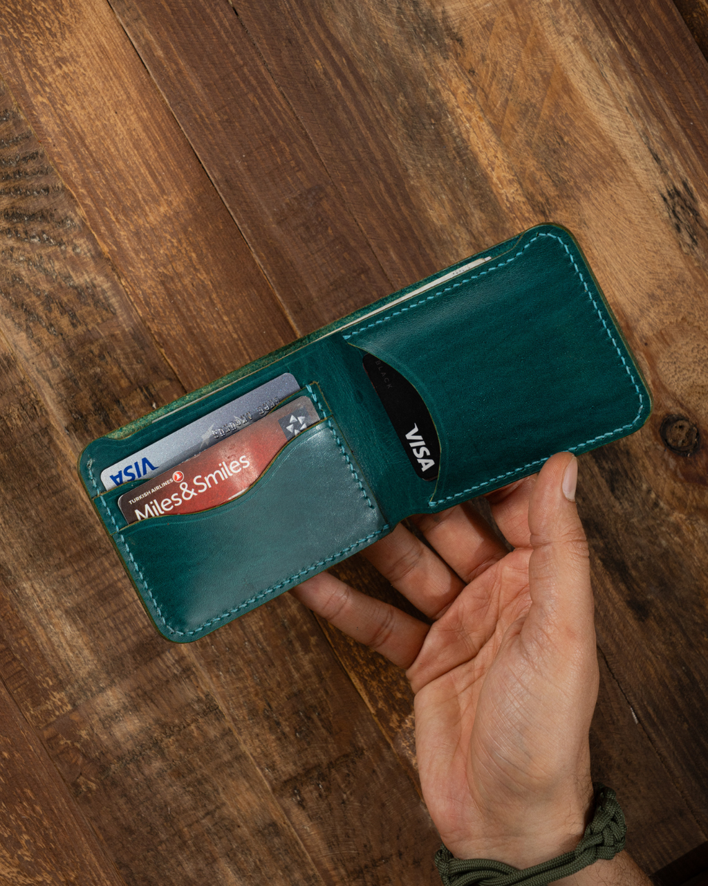 El Yapımı Deri Cüzdan – Bifold Premium | Özgün Tasarım