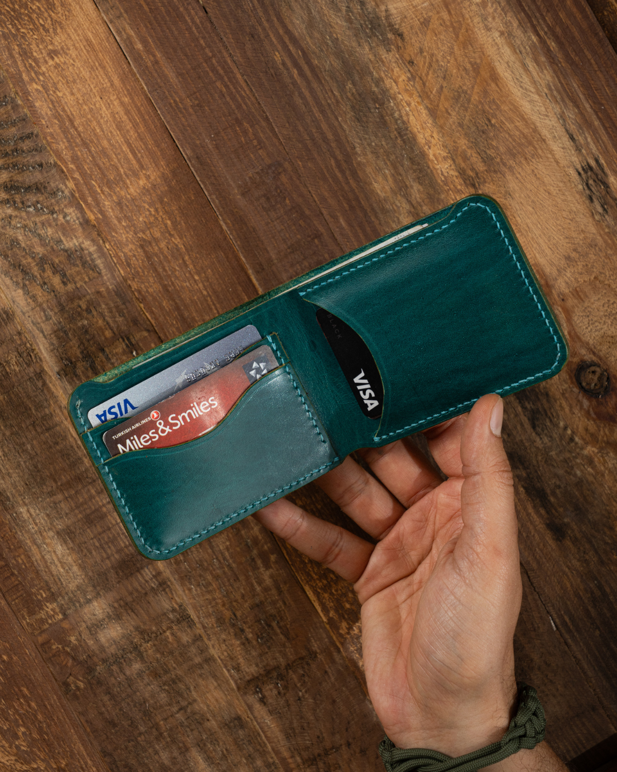 El Yapımı Deri Cüzdan – Bifold Premium | Özgün Tasarım