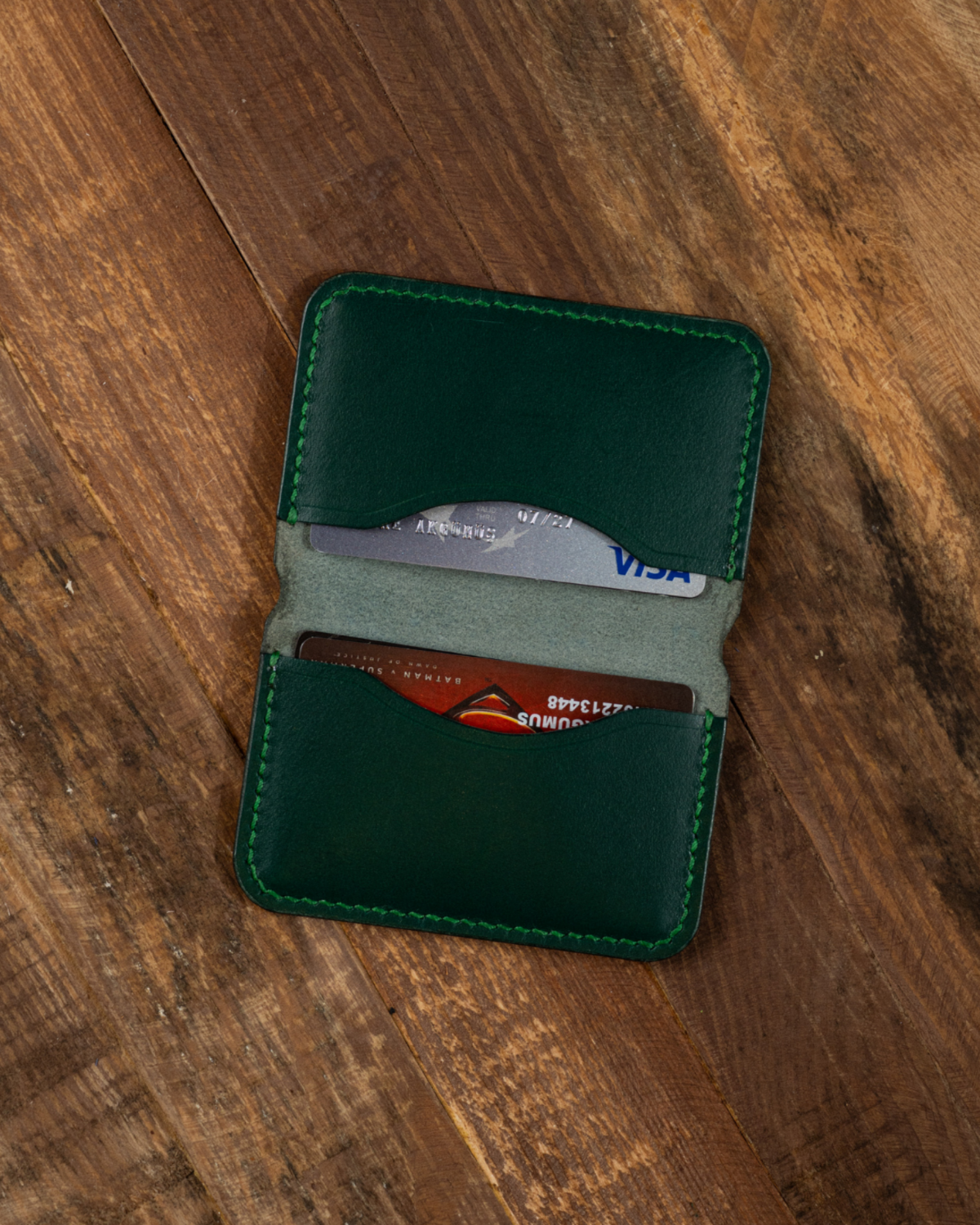 El Yapımı Premium Deri Kartlık - Wings | Signature