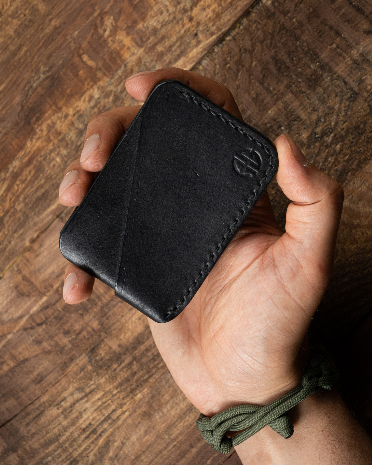 El Yapımı Bitkisel Deri Kartlık - Hyena Premium