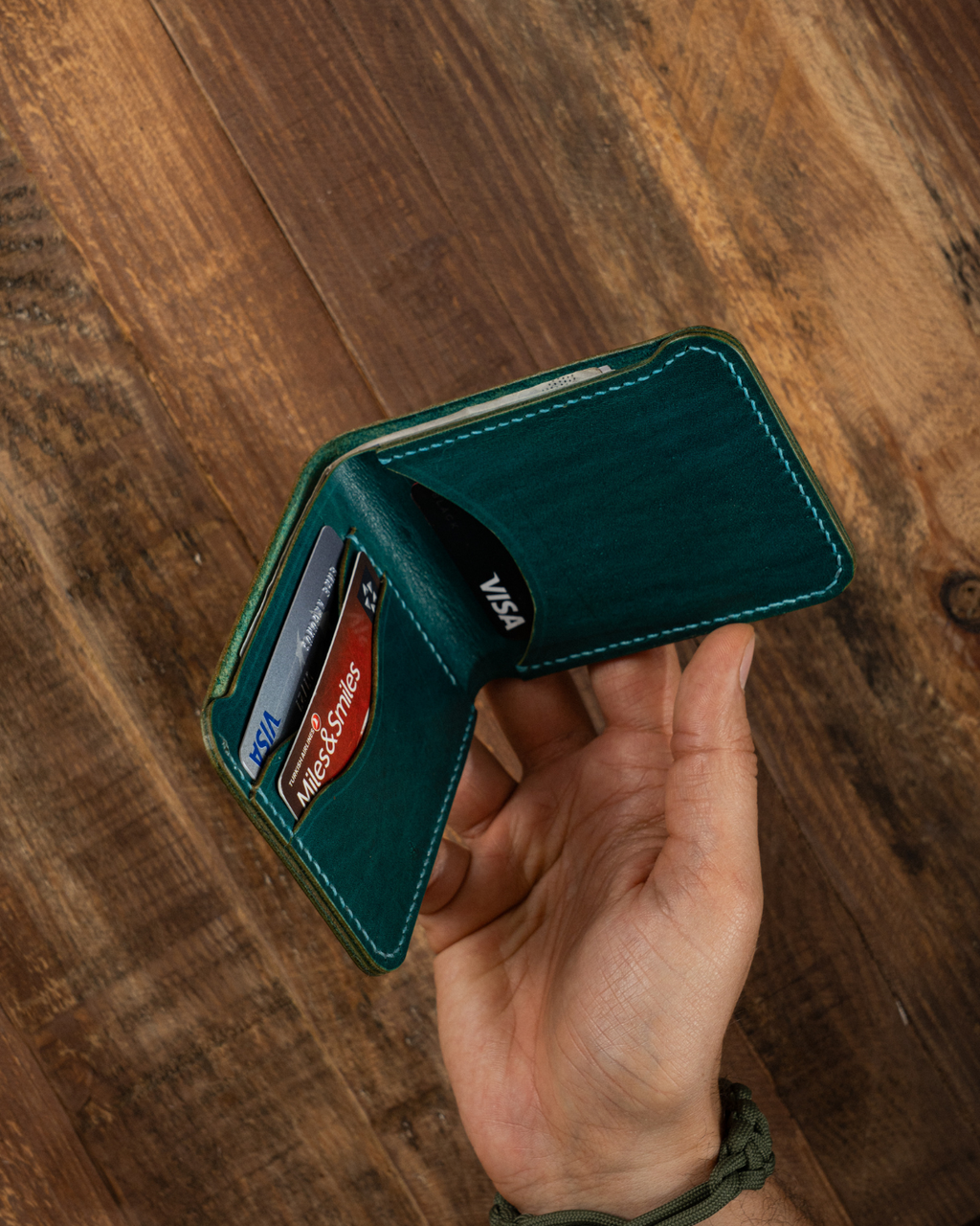 El Yapımı Deri Cüzdan – Bifold Premium | Özgün Tasarım