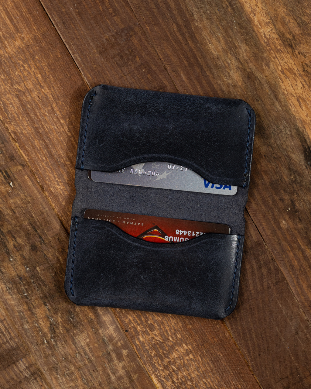 İnce ve Minimal Deri Kartlık - Wings Mini | Signature